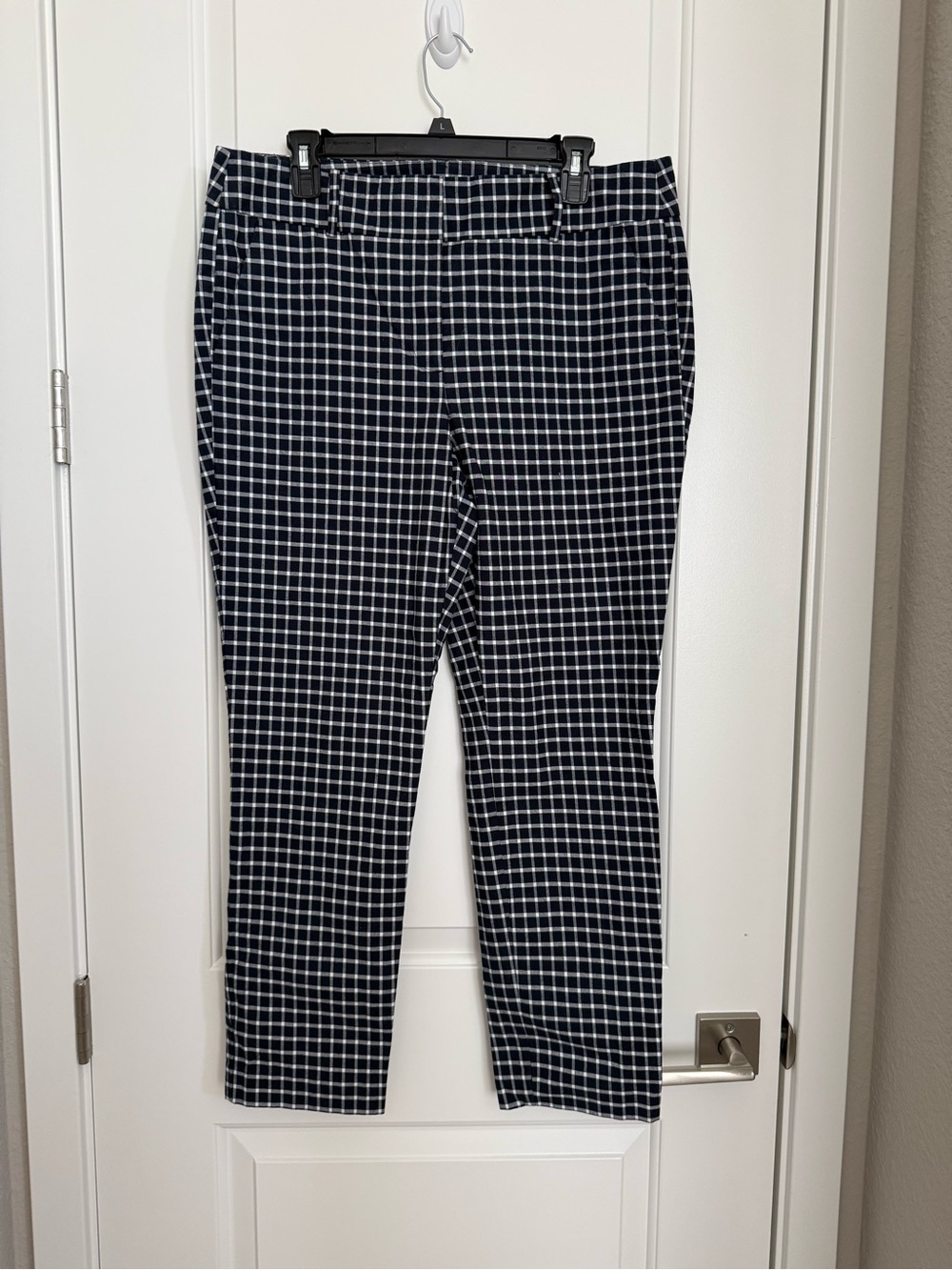 LOFT Modern Skinny Ankle Plaid Dress Pants - Size 12